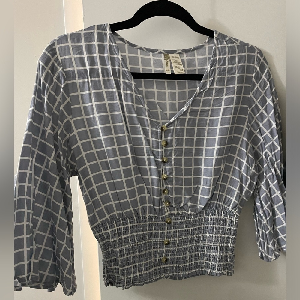 NWOT - Cropped blouse - size M
